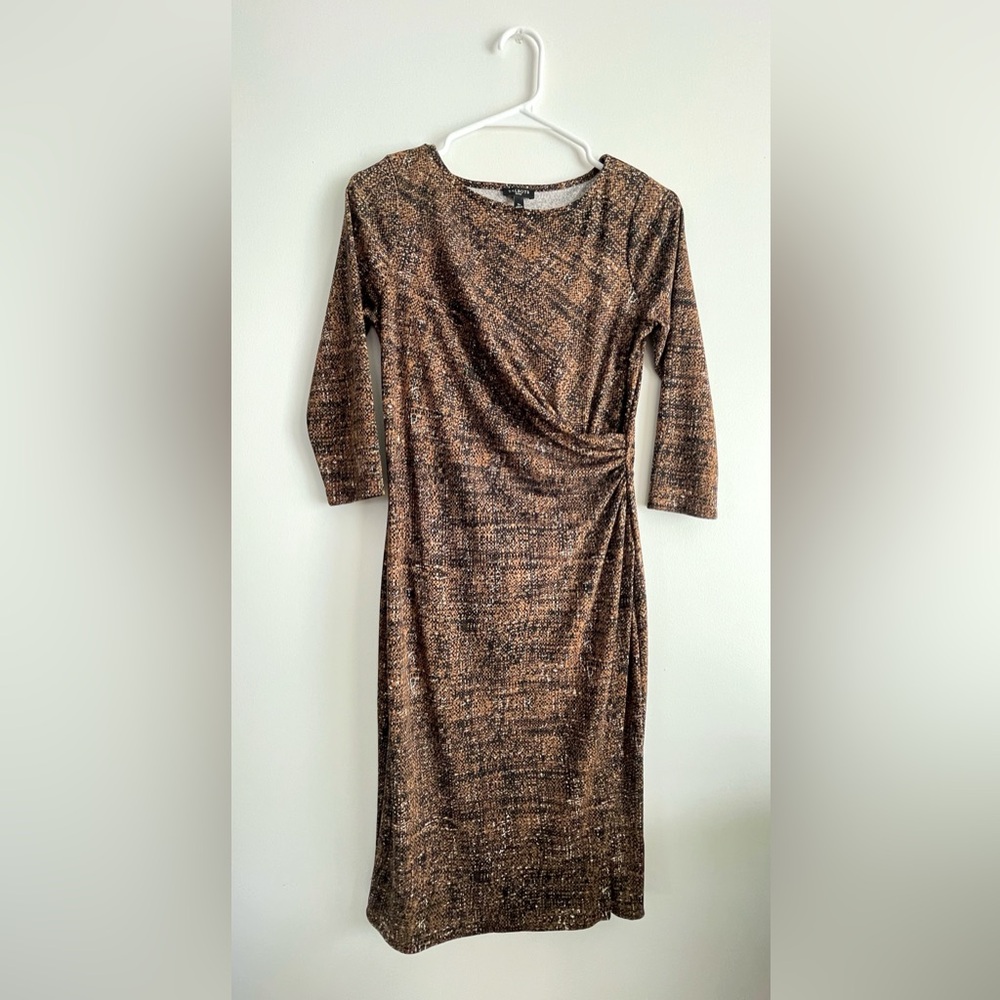 Talbots Brown Dress Women’s Size SP